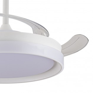 Ventilateur LED pales pliantes Nestera Evo CCT Dim (72W)