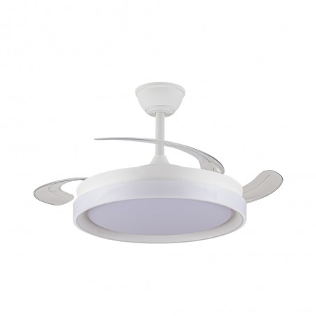 Ventilateur LED pales pliantes Nestera Evo CCT Dim (72W)