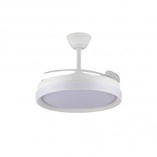 Ventilateur LED pales pliantes Nestera Evo CCT Dim (72W)