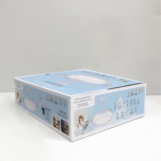 Ventilateur LED pales pliantes Nestera Evo CCT Dim (72W)