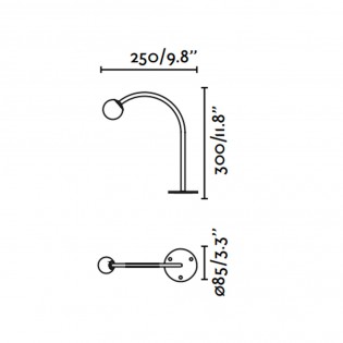 Balise d'extérieur LED Cuca 30 (3W)