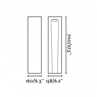 Balise d'extérieur LED Grot 70 (6W)