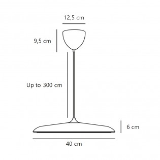 Lampe de plafond LED Artist 40 II (25W)