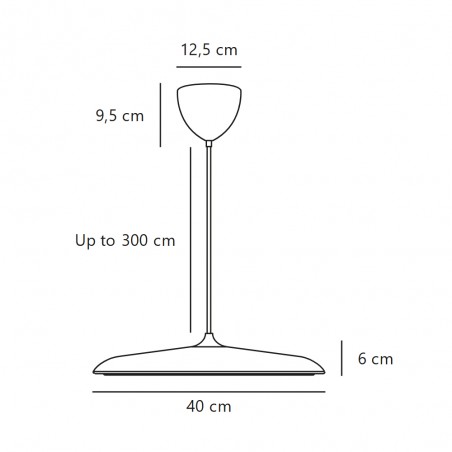 Lampe de plafond LED Artist 40 II (25W)