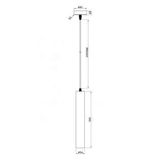Lampe de plafond Antia