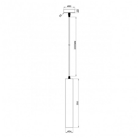 Lampe de plafond Antia