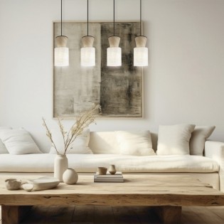 Lampe de plafond Aosta (4 Lumieres)