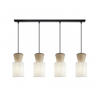Lampe de plafond Aosta (4...