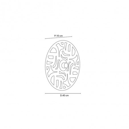 Applique Murale Labyrinthe