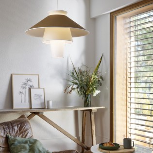 Lampe de plafond Ruche L