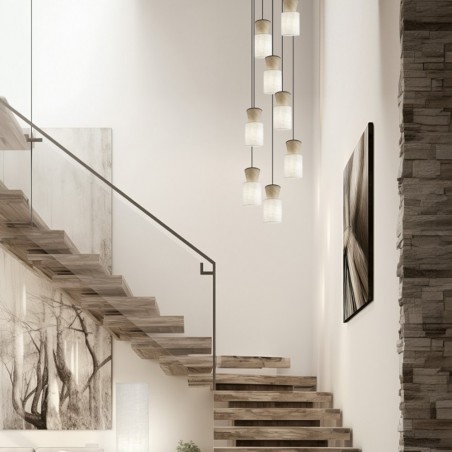 Lampe de plafond Aosta (8 Lumieres)