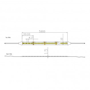 Tira LED 24V IP20 5M (72W)