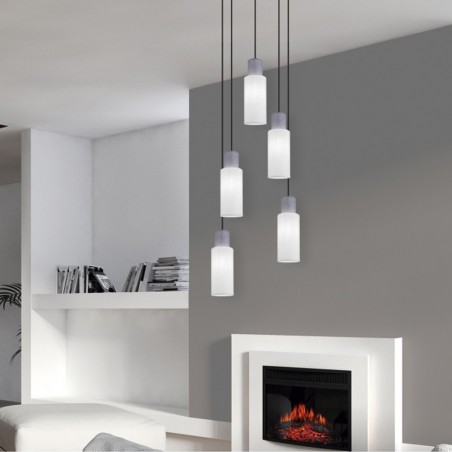 Lampe a suspensión Kilian (5 Lumieres)