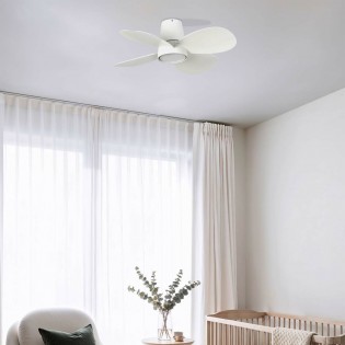Ventilateur de plafond LED Klover S CCT Dim (18W)