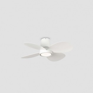 Ventilateur de plafond LED Klover S CCT Dim (18W)