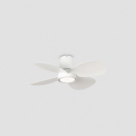 Ventilateur de plafond LED Klover S CCT Dim (18W)
