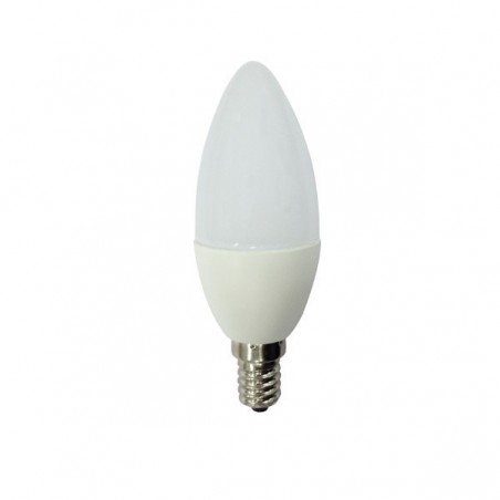 Pack 2xBombilla led vela 6W E14 (4200ºK)