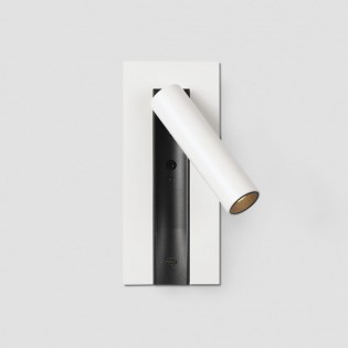 Lecteur d'applique murale LED et USB Gabo (4W)