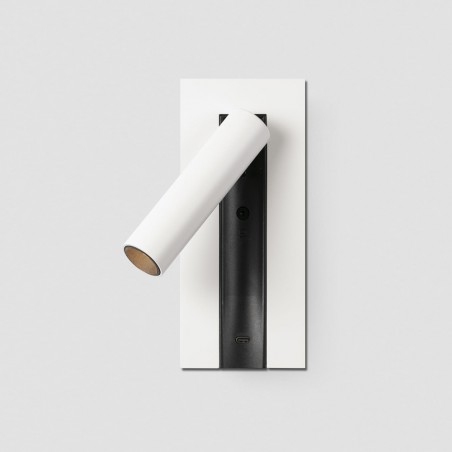 Lecteur d'applique murale LED et USB Gabo (4W)