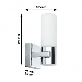 Set de 2 appliques pour salles de bains Gemini