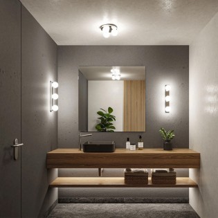 Applique de salle de bain Gove (3 lumières)