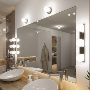 Applique de salle de bain Gove (3 lumières)