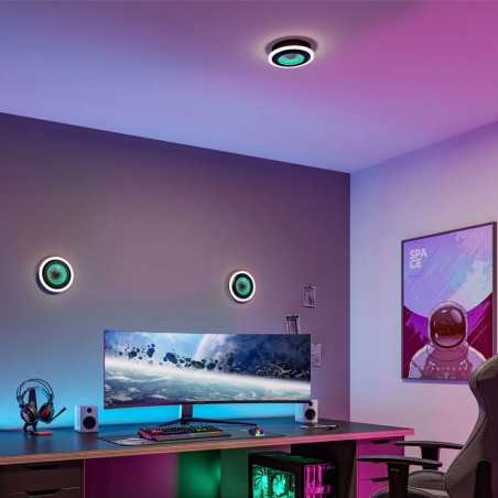 Plafonnier LED 3D Spaceglow Two Dim (14W)