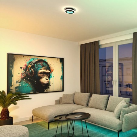 Plafonnier LED 3D Spaceglow Two Dim (14W)