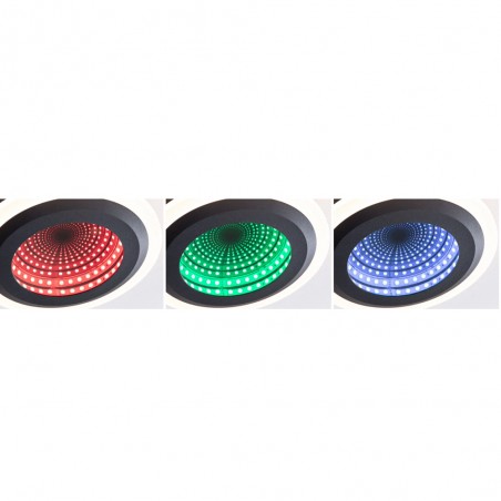 Plafonnier LED 3D Spaceglow Two Dim (14W)