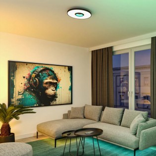 Plafonnier LED 3D Spaceglow Three Dim (21W)