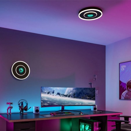 Plafonnier LED 3D Spaceglow Four Dim (22W)