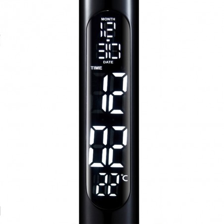 Lampe de bureau LED réveil et USB Beider Noir CCT Dim (10W)