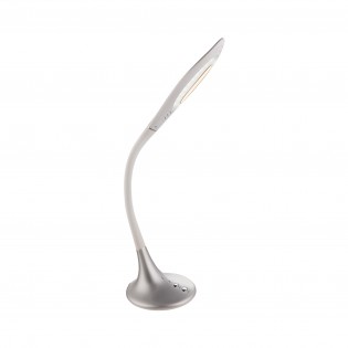 Lampe de bureau LED Berli Argent CCT Dim (10W)
