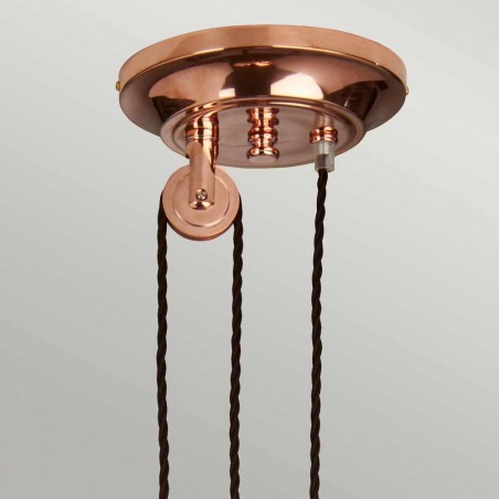 Lampe de plafond Provence Cobre II