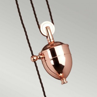 Lampe de plafond Provence Cobre II