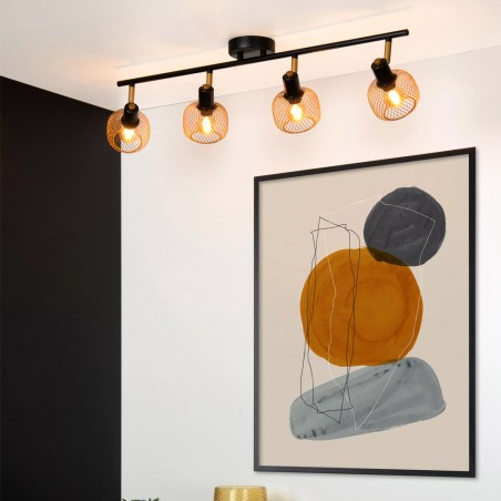 Regletté de plafond Maren (4 lumieres)