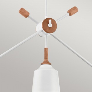 Lámpe de plafond Danika (3 lumieres)