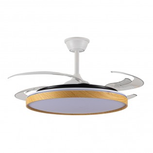 Ventilateur à lames rabattables LED Tamero L CCT Dim (80W)