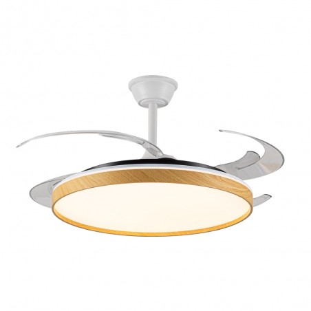Ventilateur à lames rabattables LED Tamero L CCT Dim (80W)