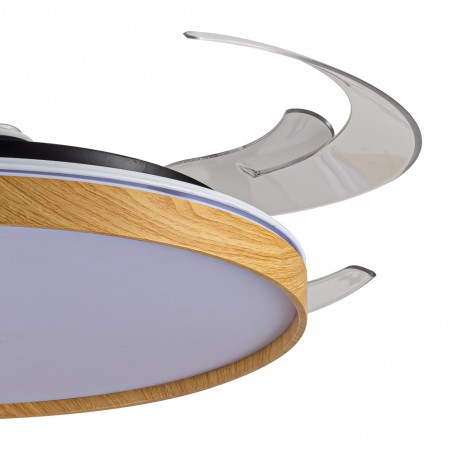Ventilateur à lames rabattables LED Tamero L CCT Dim (80W)