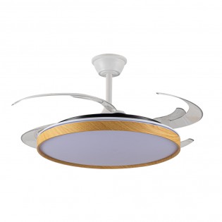 Ventilateur à lames rabattables LED Tamero L CCT Dim (80W)