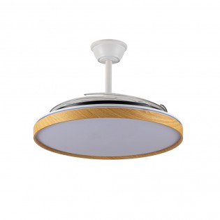 Ventilateur à lames rabattables LED Tamero L CCT Dim (80W)