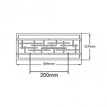Applique murale LED pour salles de bains Zolon (14W)