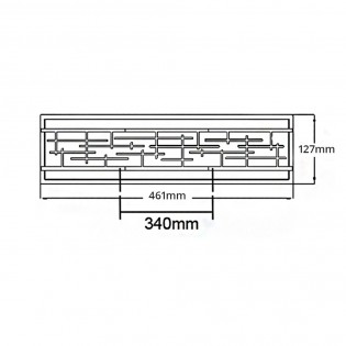 Applique murale LED pour salles de bains Zolon (21W)