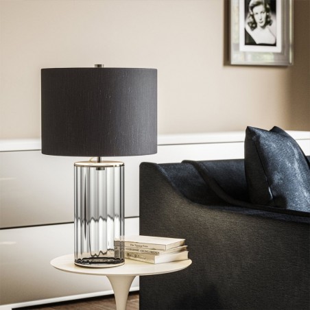 Lampe a poser Reno Gris