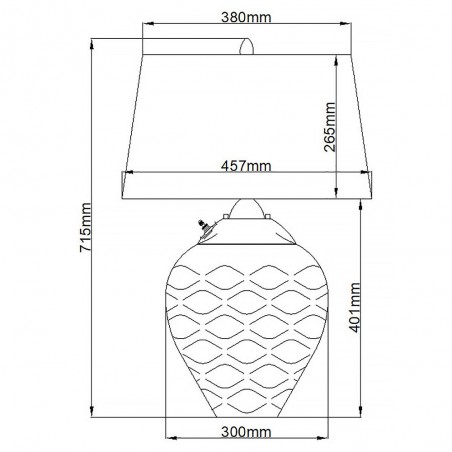 Lampe á poser Samara