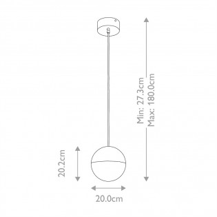 Supension LED Moonlit (20.9W)