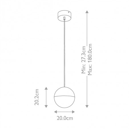Supension LED Moonlit (20.9W)
