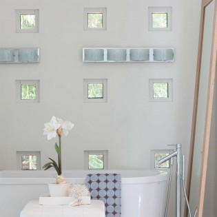 Applique murale pour salles de bains Daphne (4 lumieres)
