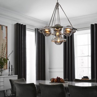 Lampe de plafond Lotus Harper (7 lumieres)